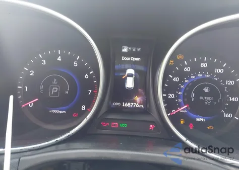 2013 Hyundai Santa Fe Limited from USA, damaged, VIN KM8SR4HF8DU032977